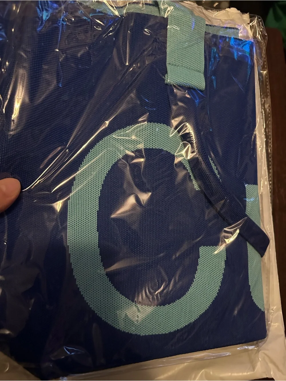 Curves by Sean Brown Azure Tote